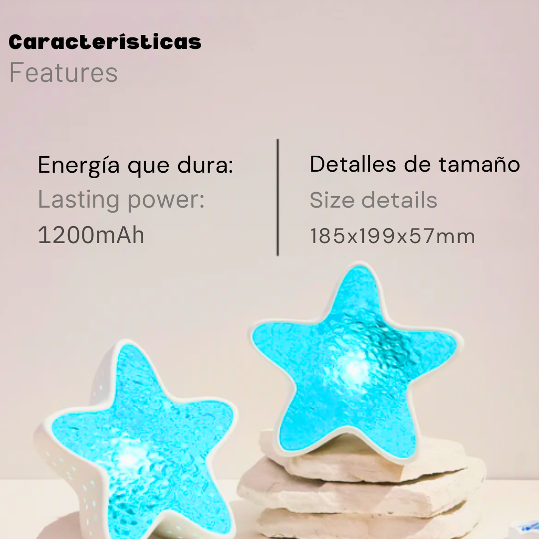Proyector estrella de mar